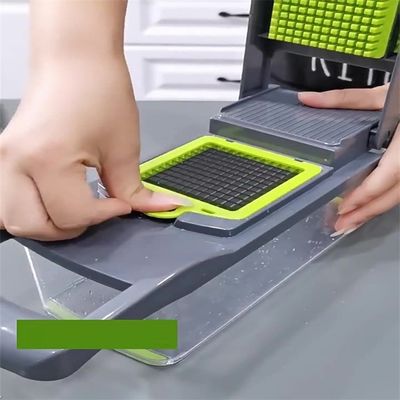 Werden Sie kreativ in der Küche mit unserem 12 in 1 Manuellen Mandoline Obst-Gemüseschneider