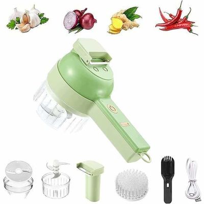 Europa Portable 4 in 1 Gemüseschneider-Set Smart Gadget Elektrische Schneider Küchen-Chopper