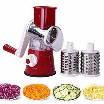 Verbessern Sie Ihre Küche mit diesem manuellen Rotary Cheese Grater Round Tumbling Box Shredder