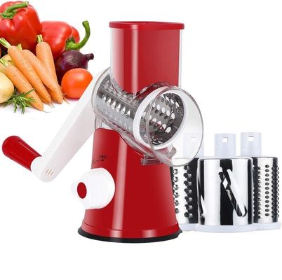 Verbessern Sie Ihre Küche mit diesem manuellen Rotary Cheese Grater Round Tumbling Box Shredder