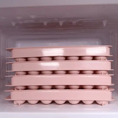 PP 33 Hohlraum Kreis Rundkugel Eiswürfel Tabelle Kugel Kunststoff Eiskugel Macher Form mit Deckel