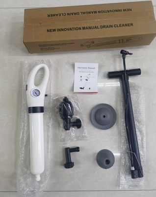 ABS-Gummi-Abflussblaster-Geschütz für Hochdruck-Toiletten-Plunger und Waschbecken-Rohr-Drägen