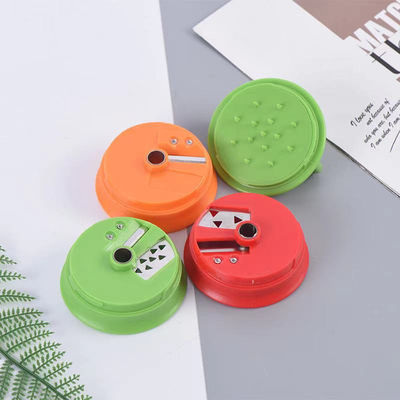 Spiralizer Grobe und feine Julienne-Schneide 3 in 1 Handgemüseschneider für Orange