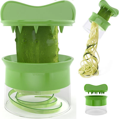 Spiralizer Grobe und feine Julienne-Schneide 3 in 1 Handgemüseschneider für Orange