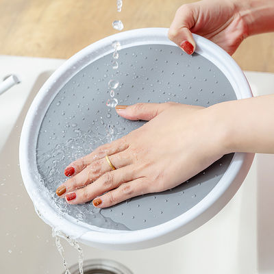 2 Schichten Küchen Gewürze Drehfach für den einfachen Zugang zu Gewürzen und Toilettenartikeln