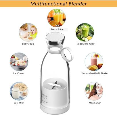 KEINE App-gesteuerte Mini-Saftbecher-Tasse Plastik-USB-Portable-Blender für Shakes und Smoothies