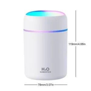 Kunden-Logo Mini Ultraschall-Atomizer USB Luftbefeuchter für das Haus Hotel Auto Schule