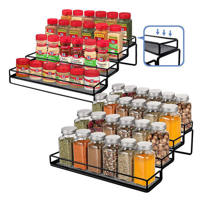 28.8*15.5*29.8cm Lack-Küchenspeise-Rack-Organisator für Küchen-Schreibtisch-Badezimmer-Speicher