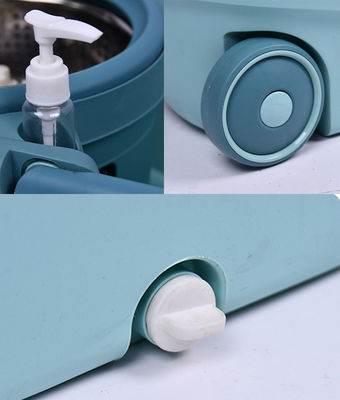 Promotion 360° drehbarer Mop-Eimer mit Edelstahl-PP-Mikrofibermaterial