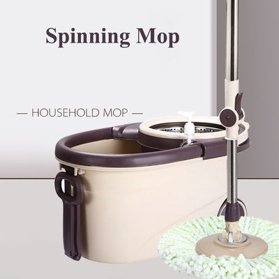 360-Grad-drehbare Mikrofaser-Spin-Mop- und Eimer-Set für die verstellbare Reinigung
