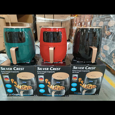 Kleine bis große Kapazität Digital Electric Air Fryer mit Oem kundenspezifischen Silicone-Liner