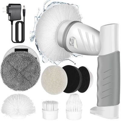 Sponge Style 5 in 1 elektrische Reinigungsbürste für Bad, Badewanne und Spülbecken
