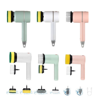 Sponge Style 5 in 1 elektrische Reinigungsbürste für Bad, Badewanne und Spülbecken