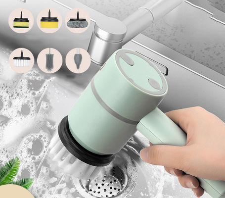 Sponge Style 5 in 1 elektrische Reinigungsbürste für Bad, Badewanne und Spülbecken