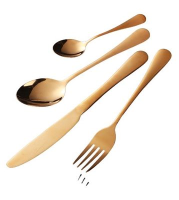 Restaurant Besteck Set Home Hotel 410 Edelstahl Messer Gabel Löffel für Steak Kuchen