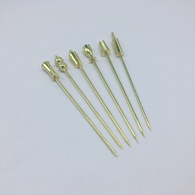 304 Edelstahl Cocktail-Pins Schwenk-Stick für wiederverwendbare kleine Paddel