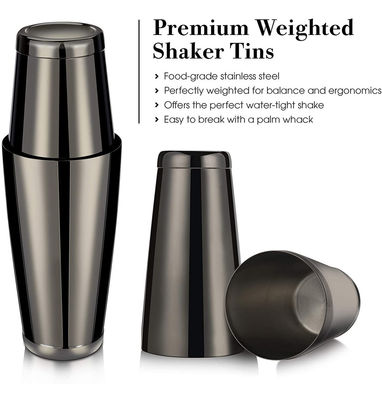 Klassische Design 11-Piece Bartender Kit Cocktail Raucher Set 750 ml/600 ml für die Herstellung