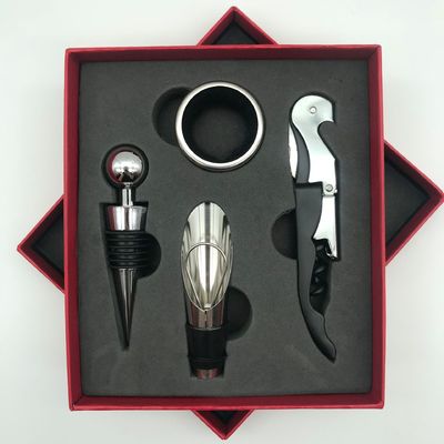 Edelstahl Rotseepferd Messer Geschenkbox Bar Werkzeuge Typ Korkenzieher Weinöffner Set