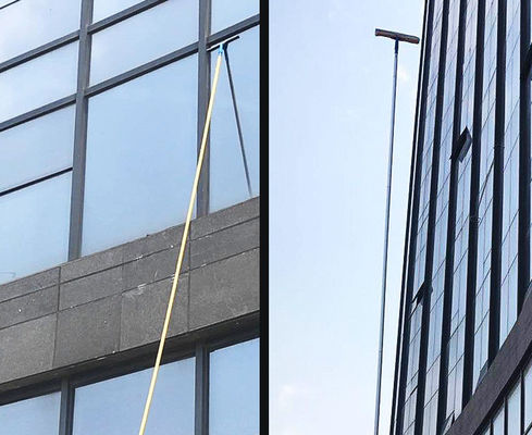 Haushaltsreinigung Rot Fenster Waschgeräte mit Hochplatz-Wasserspray x23 Bürste