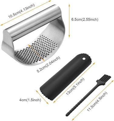 Mehrfach Küchengrater 120G Farbkasten 141G Knoblauchmaschine und Zerkleinerer für einfaches Pressen