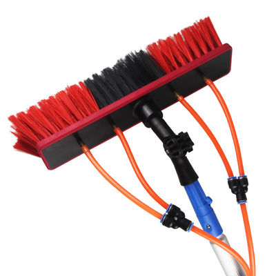 Computerglas-Solarplatten-Wasser-Spray-Pinselreinigungsgeräte mit wassergetriebener Pinsel