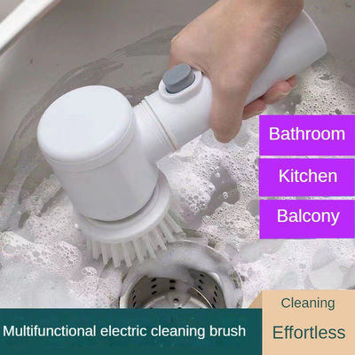 8 in 1 elektrische Spin-Scrubber für die Küche Badezimmer und Geschirrspüler Waschbecken Reinigung