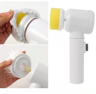 Elektrische Reinigungsbürste Weiß 138G USB Wiederaufladbar für die Küche Badewanne Fliesenreinigung