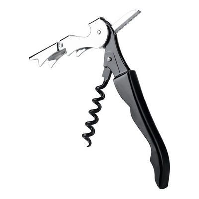 Weinöffner aus Edelstahl mit Multifunktions-Seahorse-Messer 12*2,2*1,1cm ca. 30g