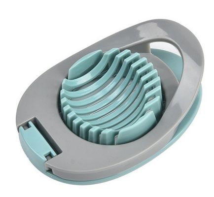 Eierschneider aus Edelstahl für gekochte Eier Handschneiderdraht 12*8,3*3,2cm