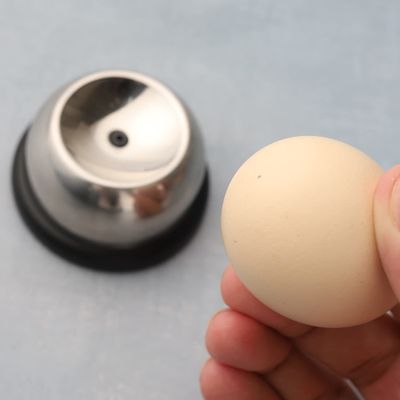 Eierschneider aus Edelstahl für gekochte Eier Handschneiderdraht 12*8,3*3,2cm