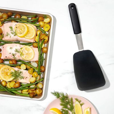 2 Packungen 600F Hitzebeständig nicht klebend Flip Eggs Silicone Spatula 149 115G