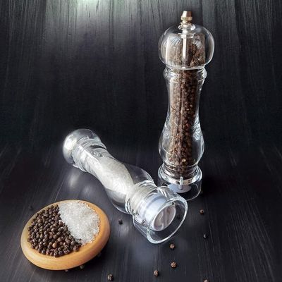 Bequemer Salz- und Pfefferschleifmaschine aus Edelstahl mit einer Breite von 60x221 mm für beschäftigte Fachleute