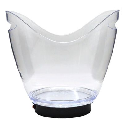 Ovale Form LED Luxus-Blitzwein Wodka Whiskey Champagner Eimer für KTV Bar Party