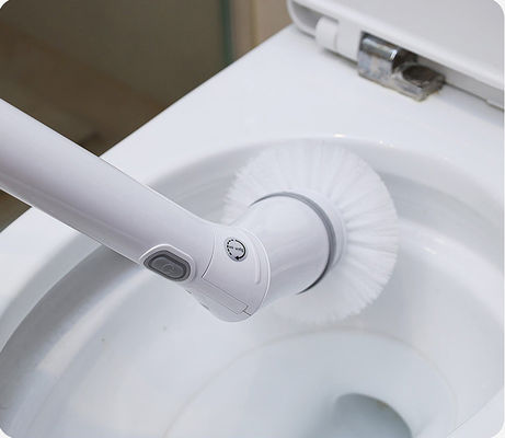 Elektrische Spin-Wäsche mit verstellbarer Ausdehnung und schnurloser weißer Reinigungsbürste