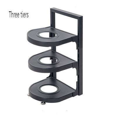 Vorräte 29*27*45cm G-Ting 4 Schichten Regal für Hängepotten und Pfannen Küche Organisation