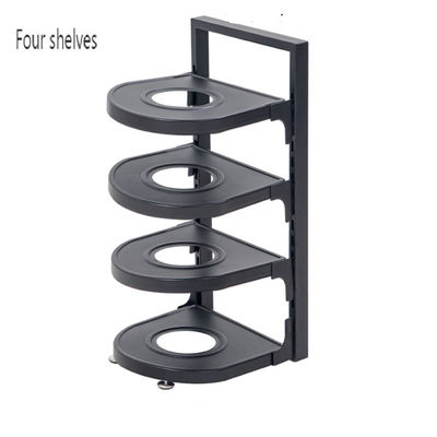 Vorräte 29*27*45cm G-Ting 4 Schichten Regal für Hängepotten und Pfannen Küche Organisation