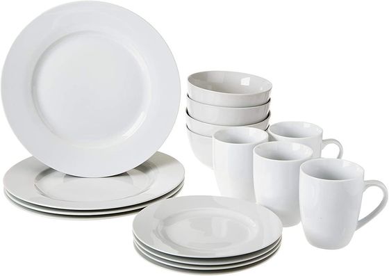 Herstellung von Runden Esstisch-Sets Feinschalen-Sets für Weißknochen-Porzellan-Essenswaren