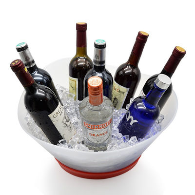12L wiederaufladbares Licht-Up-Lager-LED-Eisbehälter für Champagner- und Weinflaschen