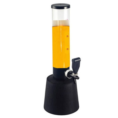 Customized Ice Tube Bier Getränke Fass mit Wasserhahn Dispenser und Eis Kühlung Bier Turm