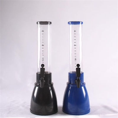 Customized Ice Tube Bier Getränke Fass mit Wasserhahn Dispenser und Eis Kühlung Bier Turm