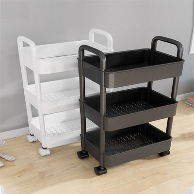 2 3 4 5 Tier Square Rotating Storage Shelf Rack für die Organisation von Küche und Bad