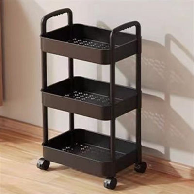 2 3 4 5 Tier Square Rotating Storage Shelf Rack für die Organisation von Küche und Bad