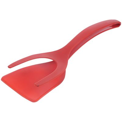 Obst- und Gemüsewerkzeuge Typ 2 in 1 Spatula Tong PPA-Material Grip und Flip-Ei-Clip