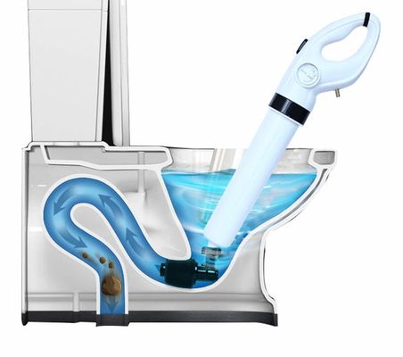 Haushaltsreinigung Elektro-Toiletten-Dredger mit Luftpumpe und Druckrohr-Plunger