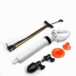 Haushaltsreinigung Elektro-Toiletten-Dredger mit Luftpumpe und Druckrohr-Plunger