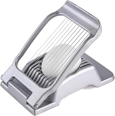 Vorräte Küchenwerkzeuge Handheld Metall Eier Schneider Edelstahldraht Eierschneider für hartgekochte Eier