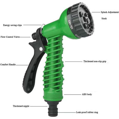 Gartenschlauchrollen 250ft Flexible Magic Teleskopische Autodruck Waschen Erweiterbare Wasserrohr