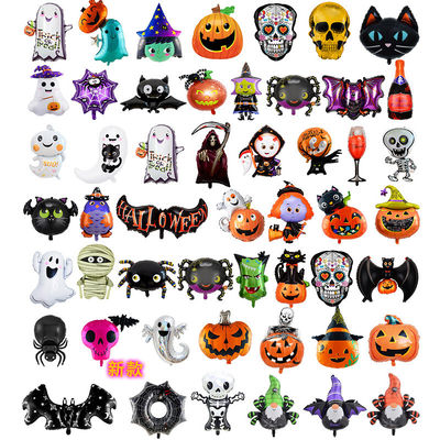 Kunststoff Halloween aufblasbare Kürbis Grabstein Kürbisse mit LEDs perfekt für Halloween