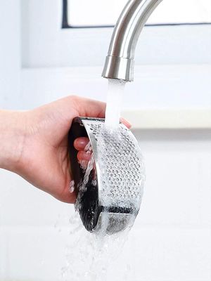 Bestseller Hot Garlic Press Peeler Manuelle Edelstahl für Obst- und Gemüsewerkzeuge
