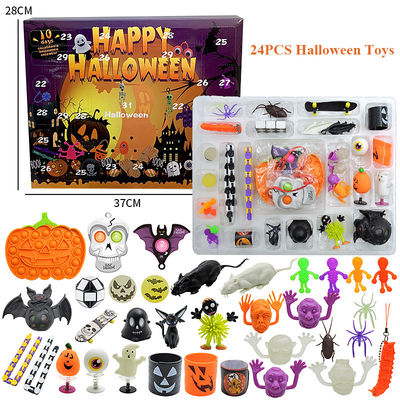Zeichentrickfilm Fidget Squishy Toy 18pcs 24pcs Blind Box Halloween Spielzeug Squeeze Spielzeug für Kinder